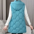 thumbnail image 6 of cfhntfmh Quilted Jackets for Women Warm Fleece Collared Sleeveless Hoodies Outwear Soft Plus Size er Vest with Pockets, 6 of 6