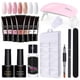 thumbnail image 1 of Kit De Iniciación De Gel Para Decoración De Uñas, Kit De Gel De Uñas Profesional Fácil De Usar, Insípido De Larga Duración Con Lámpara De Uñas Para Uso Doméstico, 1 of 7