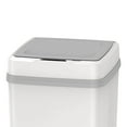 thumbnail image 2 of Waterproof Intelligent Trash Can with Lid Automatic Toilet Home RV Kitchen 12L for Bedroom White, 2 of 8