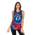 thumbnail image 4 of Tie Dye Tank Top Men Women - Fun Bright Colotful Tops, 4 of 6