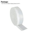 thumbnail image 2 of 1PC Weather Resistant Peel-Off Silicone Seal,Self-Adhesive Acoustic Silicone Door Seal Door and Window,For Door and Window Shower Glass Gap,Transparent,25mm Width,16.4 ft., 2 of 9