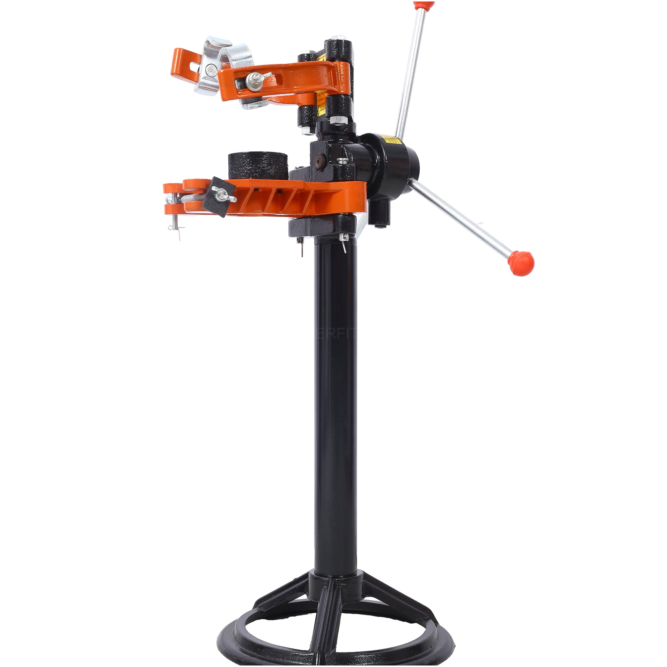 JERFIT Heavy Duty Strut Spring Compressor, 20" Max Height Hand Operated Coil Spring Press Tool for Auto Repair, Black & Orange