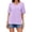 Purple, variant on Womens T Shirts V Neck Summer Solid Color Short Sleeve Loose Casual Tunic Tops Shirts Blouses