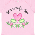 thumbnail image 4 of Inktastic Grammy's Girl Heart Flowers Girls Baby Bodysuit, 4 of 5