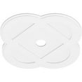 thumbnail image 2 of 40"OD x 5"ID x 16"C x 1"P Charlotte Architectural Grade PVC Contemporary Ceiling Medallion, 2 of 11