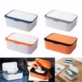 thumbnail image 2 of Inteprter Dispensador de toallitas húmedas PP sellado contra la humedad para servilletas frescas, caja para pañuelos de papel húmedo, Almacenamiento y organización del hogar do, 2 of 5