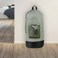 thumbnail image 3 of Laundry Bag Backpack with Straps, Heavy Duty for College Students, Travel | Portable Laundry Hamper Bags - Khaki, 3 of 7