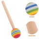 thumbnail image 4 of 5 baquetas de madera con forma de piruleta para percusión, juguete de percusión manual con mangos de madera para niños y adultos, 4 of 8