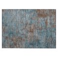 thumbnail image 2 of Addison Rugs Chantille Indoor/Outdoor Transitional Modern Teal Washable Rectangle Rug, 1'8" x 2'6", 2 of 6