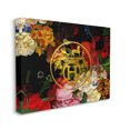 thumbnail image 4 of Stupell Industries Glam Emblem Flowers Botanical & Floral Painting Gallery Wrapped Canvas Art Print Wall Art, 48 x 36, 4 of 8