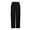 Black, variant on Busydd Women's Pants Solid Color Button Cargo Pants Casual Stretchy Outdoor Hiking Pants with Pockets L