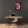 thumbnail image 4 of TypeLike 17x24 Black Modern Framed Museum Art Print Titled - Lips, 4 of 5