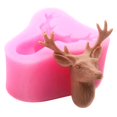 thumbnail image 2 of Molde de silicona para fondant De Ciervo De Navidad Fondant De Silicona Decoración De Pasteles Magideal Molde de silicona para fondant, 2 of 6