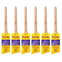 Genuine Purdy 6 Pack Ox-O-Angular 2" Paint Brushes 144296020-6PK