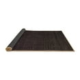 thumbnail image 2 of Ahgly Company Indoor Square Abstract Brown Modern Area Rugs, 6' Square, 2 of 4