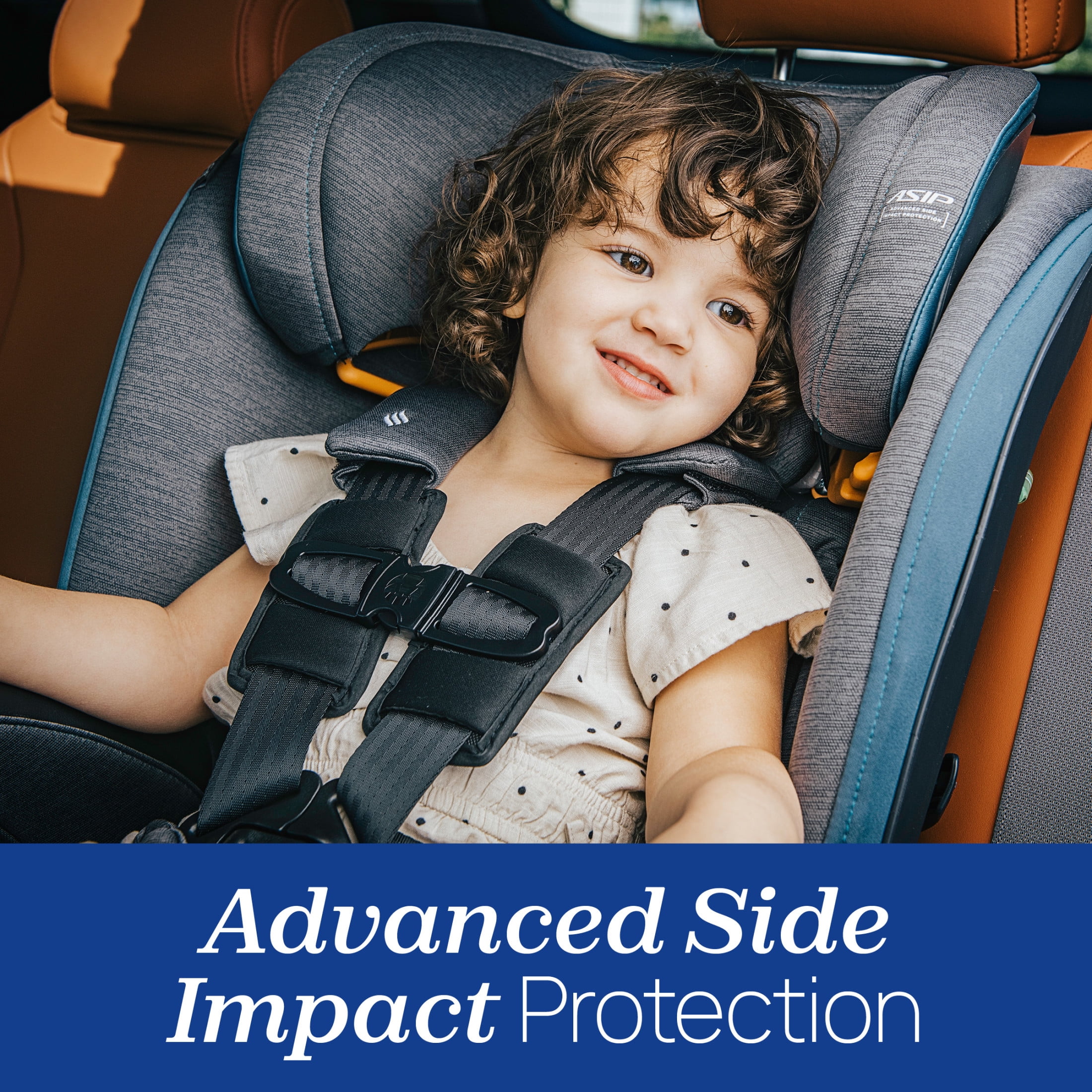 Chicco MyFit® ClearTex® 2-in-1 Forward-Facing Harness Booster Car Seat for Toddlers  - Willow (Grey), New