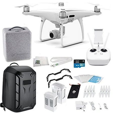 DJI Phantom 4 PRO Quadcopter Essentials Hard Shell Backpack Bundle