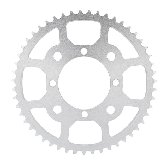Sprocket de Cadena Trasera, Relación de Engranaje Eficiente 51T 420 Piebreza Trasera para el Motor de Ciclomotor para bicicleta de tierra para atv