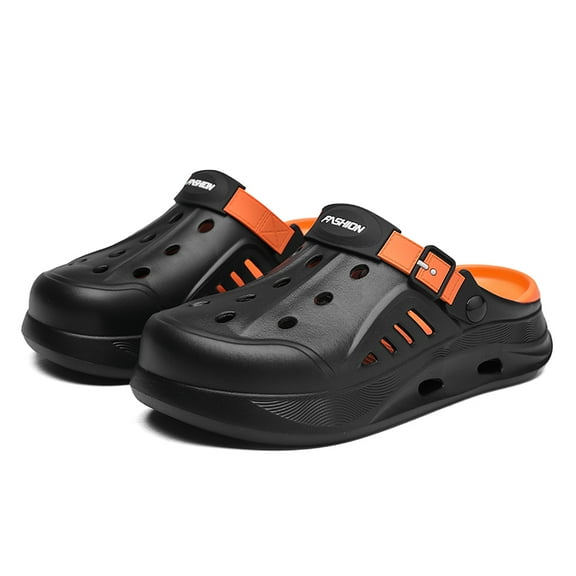 Men's Summer Garden Sandals Adult Outdoor Sports Summer Beach Casual Shoes Breathable Daily Wear Lightweight Carry