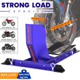 thumbnail image 2 of Wheel Chock GRAND PITSTOP Universal para moto, color azul, 2 of 8