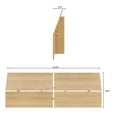 thumbnail image 3 of Nexera Queen Size Panoramic Headboard, 3 of 6