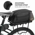 thumbnail image 4 of Bag Waterproof Bike Rear Rack Bag  Carrier Cycle Rear Rack Should Bag, 4 of 7