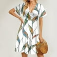 thumbnail image 5 of GXIPO Sundresses Sexy Resort Wear for Women 2025 Hawaiian Summer Dress Green XL, 5 of 6