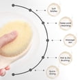thumbnail image 3 of Cepillo de baño, cepillo de ducha con mango largo y suave para exfoliación y autolimpieza, con mango antideslizante y correa de almacenamiento para mayor higiene., 3 of 8