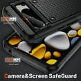 thumbnail image 6 of Dteck Shockproof for Google Pixel 8 Pro Case Military Grade Drop Tested Heavy Duty 3 in 1 Hybrid Hard Back & Soft Edge Slim Protective Case,Black, 6 of 7