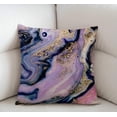 thumbnail image 4 of Marble Throw Pillow Cover Colorful Natural Luxury Gouache Landscape Cotton Linen Decorative Pillow Case Cushion Cover Home Sofa Decor 18x18 Inch Pillow Cover, 4 of 4
