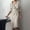 Beige, variant on Summer Saving Clearance AXXD Women Fall Dresses,Women's New Autumn Irregular Pack Hip Strap Dress V-neck Long Sleeve Solid Color Dress