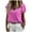 Pink-07, variant on Mittory Womens Deep V Neck T Shirts Oversized Casual Summer Short Sleeve Loose Fit Basic Fashion Tee Tops