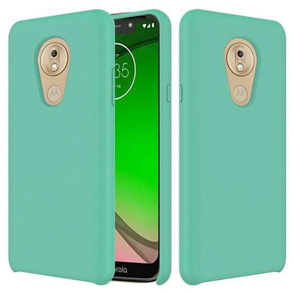 GSA Simply Made Silicone Candy Case for Moto G7 Play, XT1952 - Mint