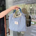 thumbnail image 1 of Korean Embossed Cartoon Canvas Bag Women'S Large Capacity Hand-Held Handbag Shopping To Work Commuting Bag, 1 of 1
