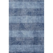 RONSHIN Area Rugs Washable Carpets 1150Gsm 350Gsm Velvet Pearl Velvet Washed Back Folding Simulation Printed Carpet Xm-Modern-Patterned Blue tint 9*12ft
