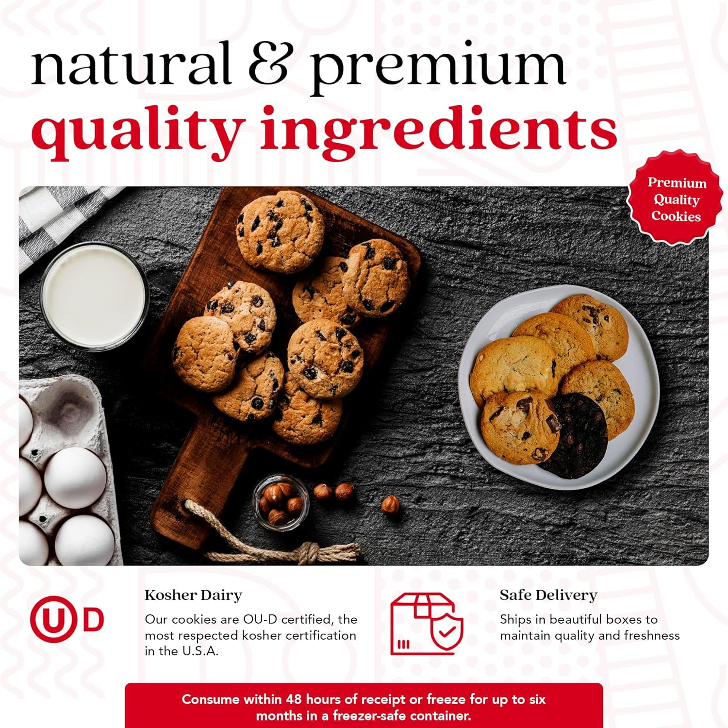 David's Cookies 2lbs Assorted Flavors Fresh Baked Cookies Gift Tin - Delectable Handmade and Gourmet Cookies - All Natural and No Added Preservatives Cookie Gift Basket - Great Gift For All Occasions