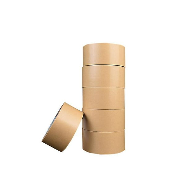 2 rouleaux de ruban adhésif brun pour colis solide pour déménagement colis  d'emballage-4cm-Traffer 