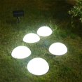 thumbnail image 1 of 5 uds luces solares luces de enchufe LED para valla Patio césped Luz blanca Cola Lámparas de césped, 1 of 7