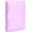 Purple, variant on A5 6 Ring Binder Coveder with Snap Closure Button Storage Book Cover for 6 Hole Planner Pages Refill Insert  Storage Book Binder