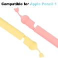 thumbnail image 3 of EeaseCA 2pcs Pencil Covers Cartoon Pencil Protectors Compatible for Apple Pencil 1, 3 of 7