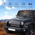 thumbnail image 6 of Fuzoiu A Web With A Spider Print Car Windshield Sun Shade,Block Uv Rays Sunshade,Foldable Front Window Sun Visor Protector for Car,SUV,Truck-Keep Vehicle Cool-A Web With A Spider, 6 of 8