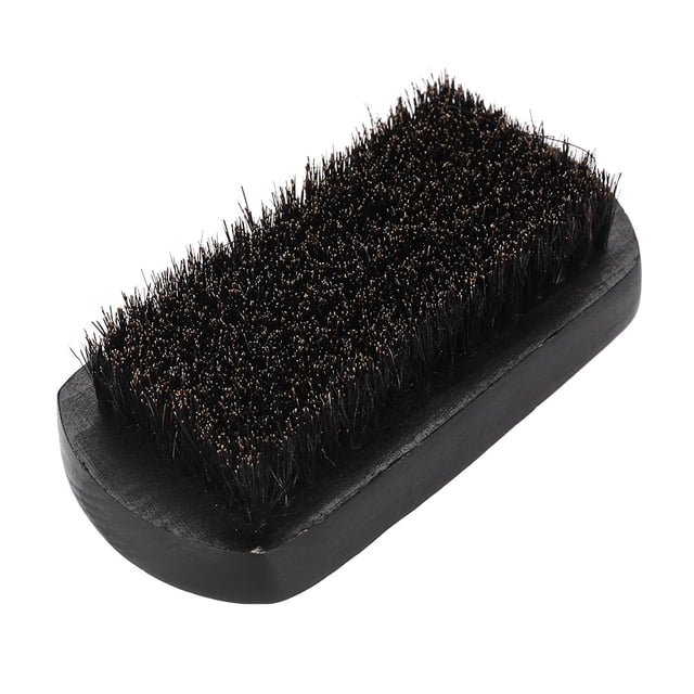 Brocha de afeitar, Hombres Bigote Oval Negro Barba Cuidado Cepillo Bigote Cepillo Aspecto llamativo