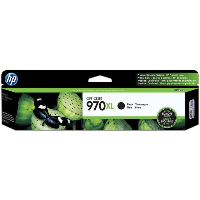 Cartucho de tinta HP 970XL negra Original HP CN625AM