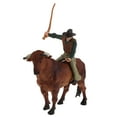 thumbnail image 1 of 1 juego de escultura de vaquero de escritorio, figuritas de vaquero del Salvaje Oeste falsas, modelo de juguetes de granja, juego de figuras de acción de vaquero, 1 of 7