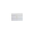 thumbnail image 2 of Elegant Decor Home Decorative Cecil 1.3" Brushed Gold Square Knob Multipack (Set of 10), 2 of 4