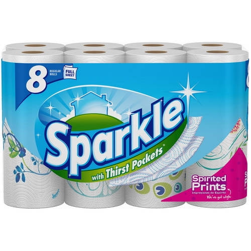 Sparkle Paper Towel 8 Roll