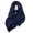 Dark Blue, variant on Daznico Womens Tassel Blanket Scarf, Soft Warm Solid Shawl Wrap for Winter Casual Daily Outdoor Cold Weather Fashion Accessory