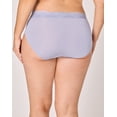 thumbnail image 3 of Bali Passion For Comfort Brief Panty Silver Satin 9 Women's, 3 of 6