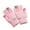 Pink, variant on Skpblutn Glove Children Baby Boys Girls Skiing Kids Cartoon Bear Fleece Full Finger Mittens Winter Knitted Warm Gloves Blue One Size