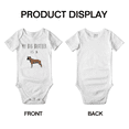 thumbnail image 3 of My Big Brother Is A Staffordshire Bull Terrier Dog Funny Baby Bodysuit Boy Girl Unisex, 3 of 5